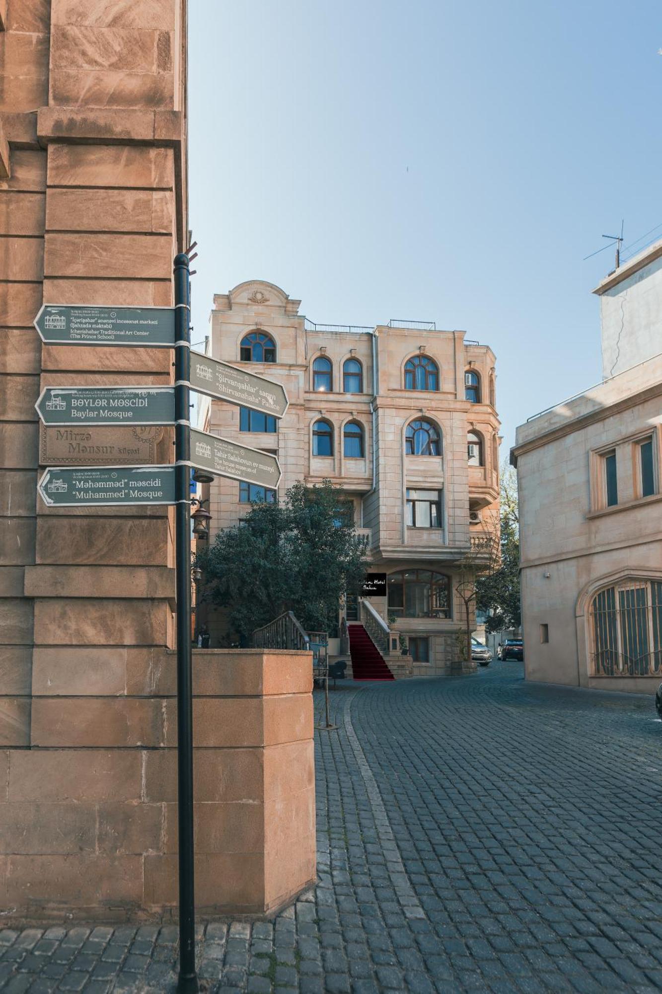 Dastan Hotel Baku Exteriér fotografie